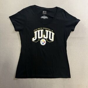 NFL Pro Line Fanatics T-Shirr Women's Medium Black Steelers JUJU Smith Schuster